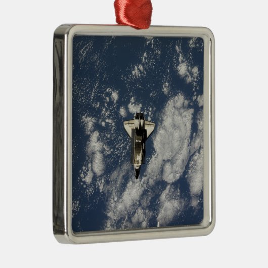 Space Shuttle Endeavor 10 Metalen Ornament (Rechts)