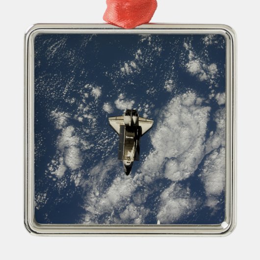 Space Shuttle Endeavor 10 Metalen Ornament (Voorkant)