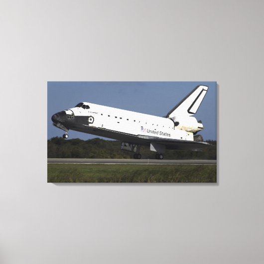 Space Shuttle Endeavor 12 Canvas Afdruk (Voorkant)