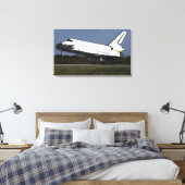 Space Shuttle Endeavor 12 Canvas Afdruk (Insitu (Slaapkamer))