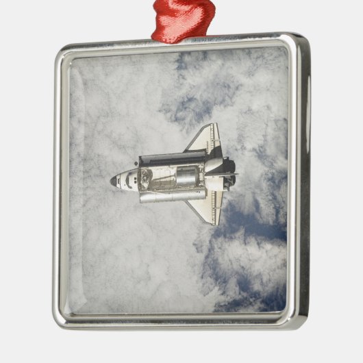 Space Shuttle Endeavor 12 Metalen Ornament (Links)