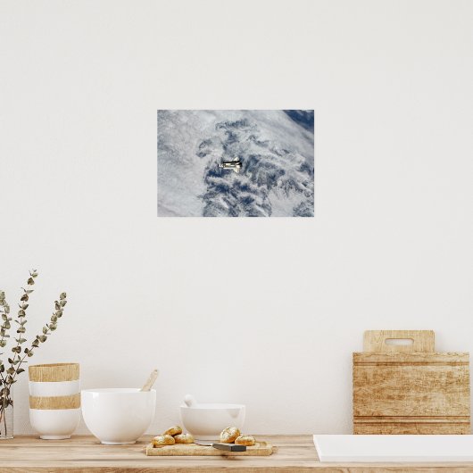 Space Shuttle Endeavor 12 Poster (Keuken)