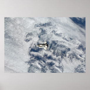 Space Shuttle Endeavor 12 Poster