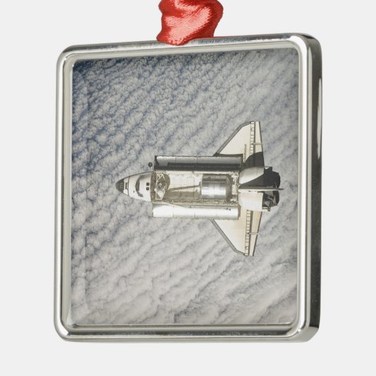 Space Shuttle Endeavor 13 Metalen Ornament (Links)