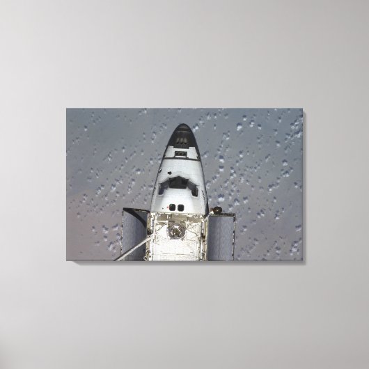 Space Shuttle Endeavor 14 Canvas Afdruk (Voorkant)