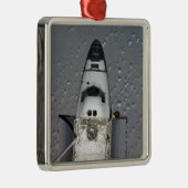 Space Shuttle Endeavor 14 Metalen Ornament (Rechts)