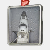 Space Shuttle Endeavor 14 Metalen Ornament (Links)