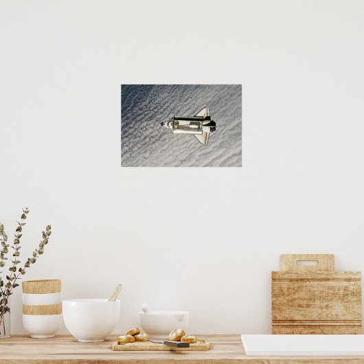 Space Shuttle Endeavor 14 Poster (Keuken)