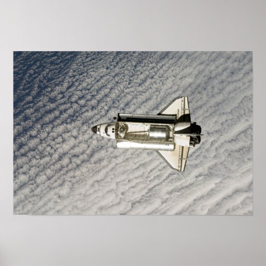 Space Shuttle Endeavor 14 Poster (Voorkant)