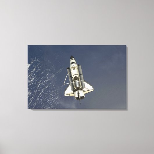 Space Shuttle Endeavor 15 Canvas Afdruk (Voorkant)
