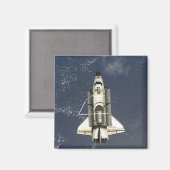 Space Shuttle Endeavor 16 Magneet (Voorkant / Achterkant)
