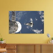 Space Shuttle Endeavor 17 Canvas Afdruk (Insitu (Woonkamer))