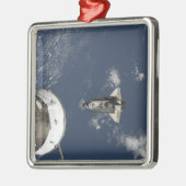 Space Shuttle Endeavor 17 Metalen Ornament (Links)