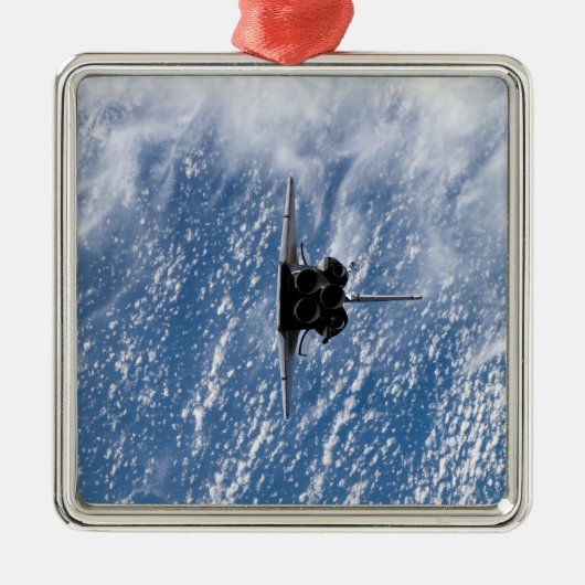 Space Shuttle Endeavor 18 Metalen Ornament (Voorkant)