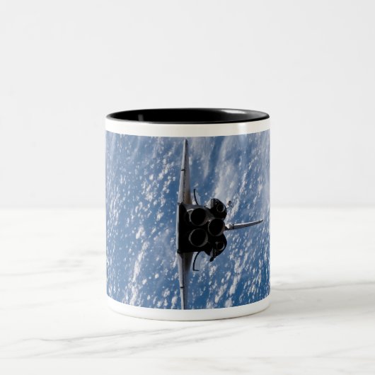 Space Shuttle Endeavor 18 Tweekleurige Koffiemok (Center)