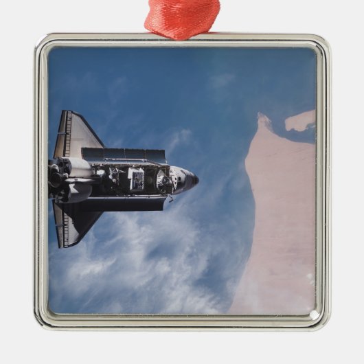Space Shuttle Endeavor 19 Metalen Ornament (Voorkant)