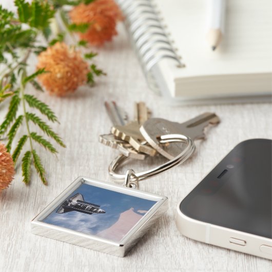 Space Shuttle Endeavor 19 Sleutelhanger (Zijkant)