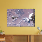 Space Shuttle Endeavor 20 Canvas Afdruk (Insitu (Woonkamer))