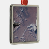Space Shuttle Endeavor 20 Metalen Ornament (Rechts)