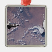 Space Shuttle Endeavor 20 Metalen Ornament (Voorkant)