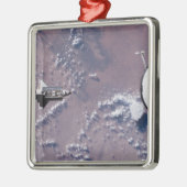 Space Shuttle Endeavor 20 Metalen Ornament (Links)