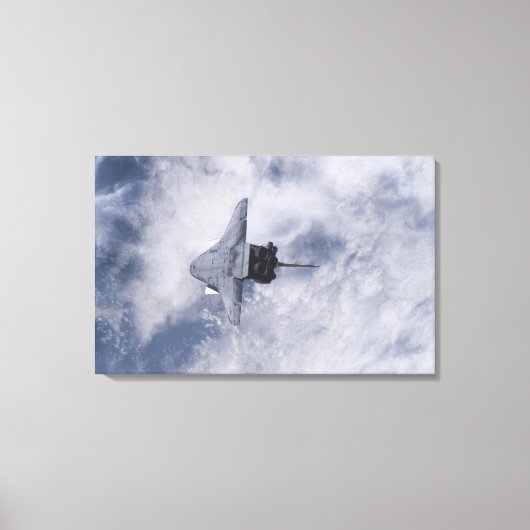 Space Shuttle Endeavor 21 Canvas Afdruk (Voorkant)