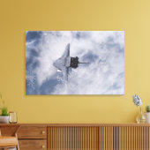 Space Shuttle Endeavor 21 Canvas Afdruk (Insitu (Woonkamer))