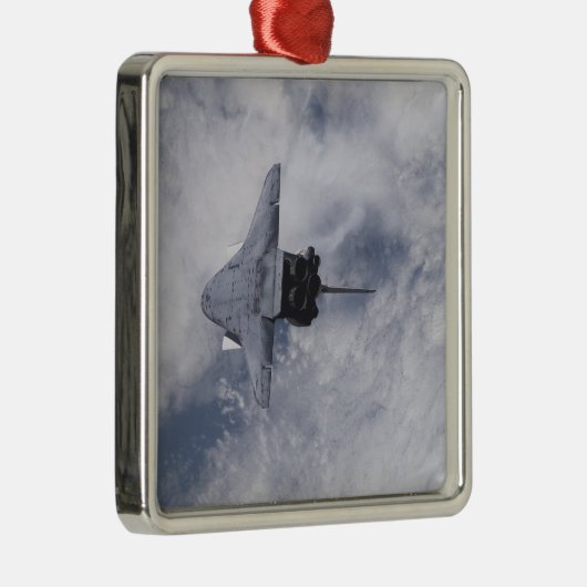 Space Shuttle Endeavor 21 Metalen Ornament (Rechts)