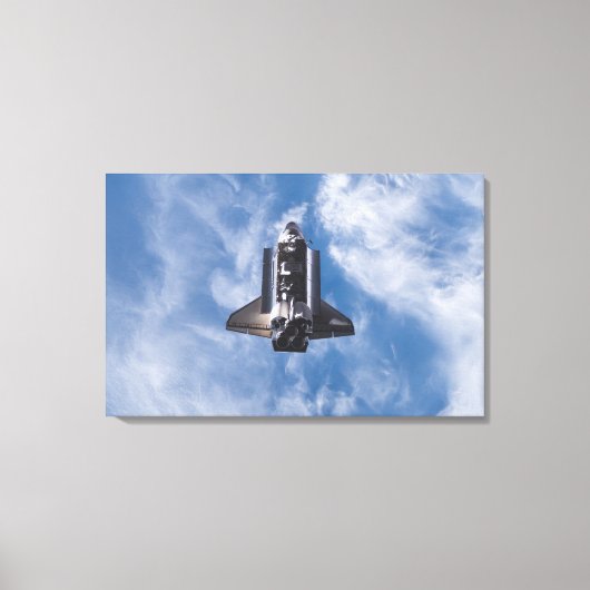 Space Shuttle Endeavor 22 Canvas Afdruk (Voorkant)
