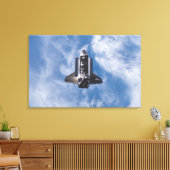 Space Shuttle Endeavor 22 Canvas Afdruk (Insitu (Woonkamer))