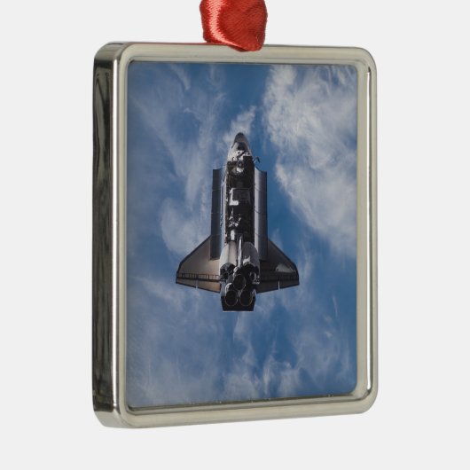 Space Shuttle Endeavor 22 Metalen Ornament (Rechts)