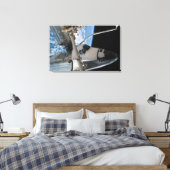 Space Shuttle Endeavor 23 Canvas Afdruk (Insitu (Slaapkamer))