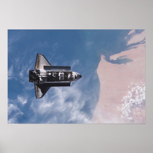 Space Shuttle Endeavor 23 Poster (Voorkant)