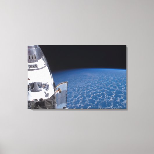 Space Shuttle Endeavor 24 Canvas Afdruk (Voorkant)