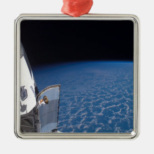 Space Shuttle Endeavor 24 Metalen Ornament