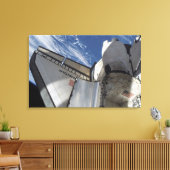 Space Shuttle Endeavor 25 Canvas Afdruk (Insitu (Woonkamer))