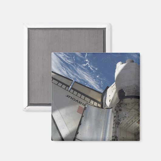 Space Shuttle Endeavor 25 Magneet (Voorkant / Achterkant)