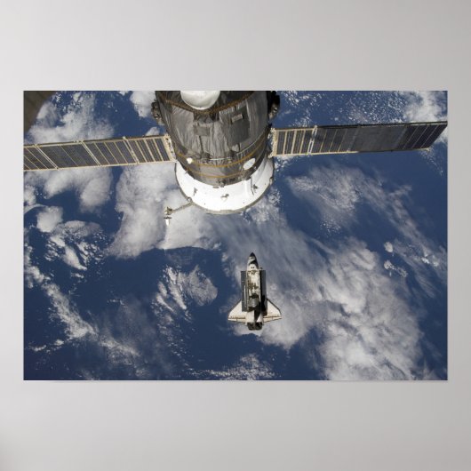 Space Shuttle Endeavor 25 Poster (Voorkant)
