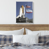 Space Shuttle Endeavor 2 Canvas Afdruk (Insitu (Slaapkamer))