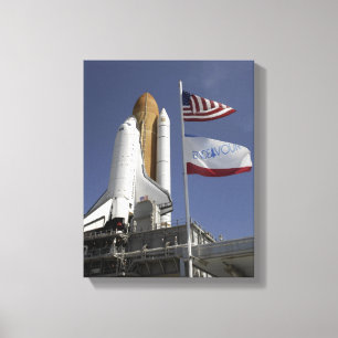 Space Shuttle Endeavor 2 Canvas Afdruk