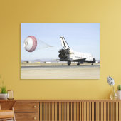 Space Shuttle Endeavor 4 Canvas Afdruk (Insitu (Woonkamer))