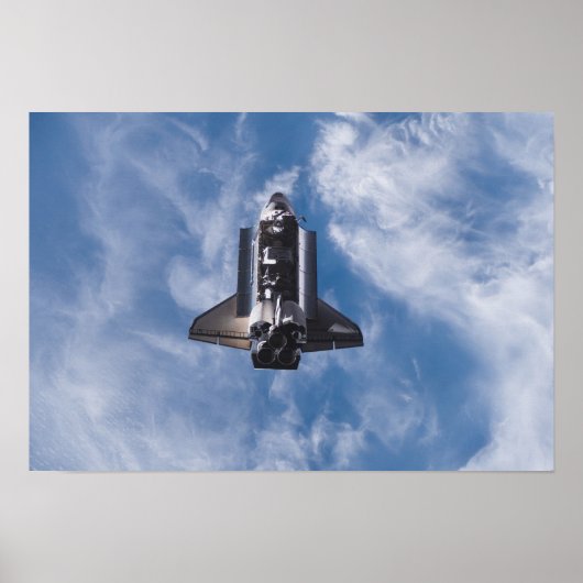 Space Shuttle Endeavor 4 Poster (Voorkant)