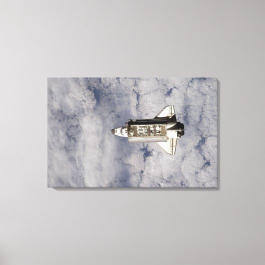 Space Shuttle Endeavor 6 Canvas Afdruk (Voorkant)