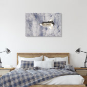 Space Shuttle Endeavor 6 Canvas Afdruk (Insitu (Slaapkamer))