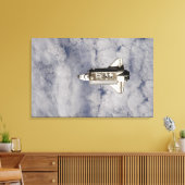 Space Shuttle Endeavor 6 Canvas Afdruk (Insitu (Woonkamer))