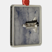 Space Shuttle Endeavor 6 Metalen Ornament (Rechts)