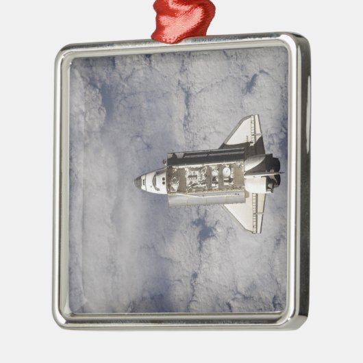 Space Shuttle Endeavor 6 Metalen Ornament (Links)