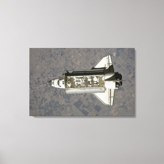 Space Shuttle Endeavor 7 Canvas Afdruk (Voorkant)