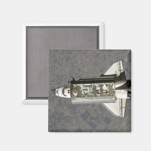 Space Shuttle Endeavor 7 Magneet (Voorkant / Achterkant)