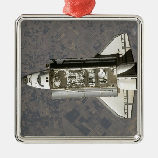 Space Shuttle Endeavor 7 Metalen Ornament (Voorkant)